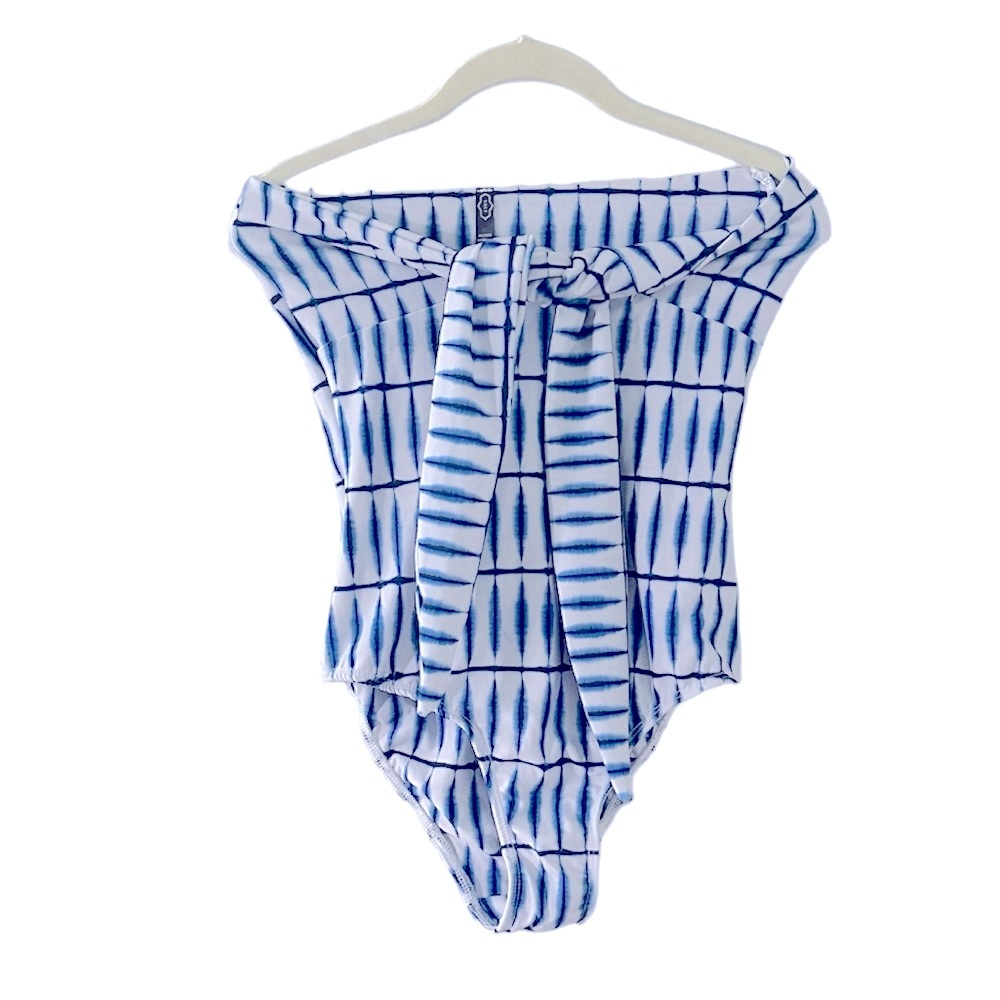 Salt Swimwear Tamara One Piece in Shibori - Picture 3 of 5